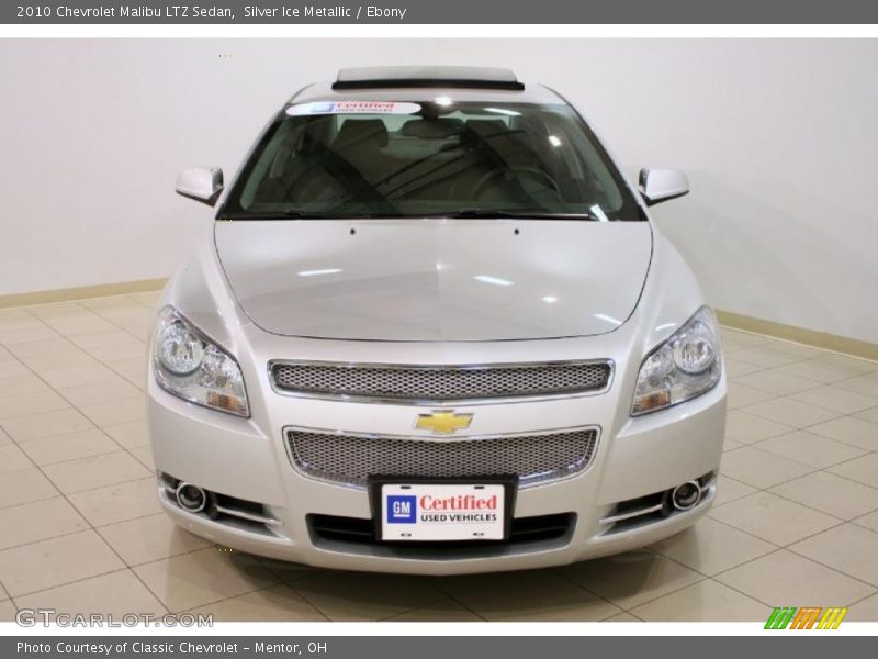 Silver Ice Metallic / Ebony 2010 Chevrolet Malibu LTZ Sedan