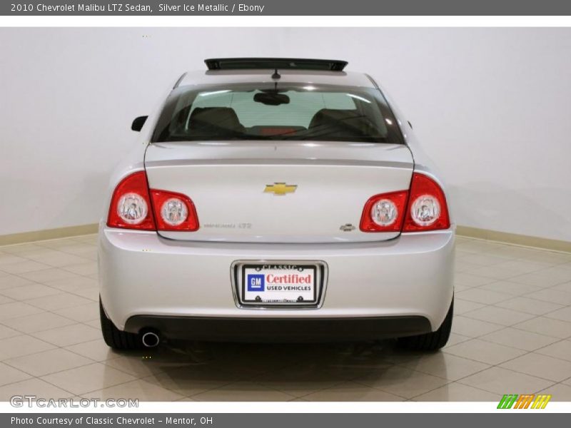 Silver Ice Metallic / Ebony 2010 Chevrolet Malibu LTZ Sedan