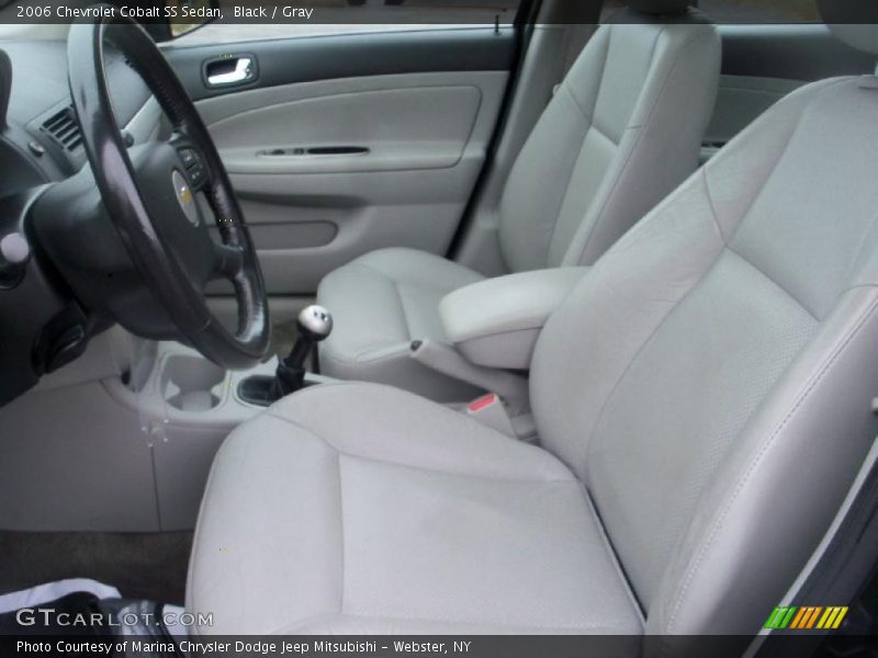  2006 Cobalt SS Sedan Gray Interior