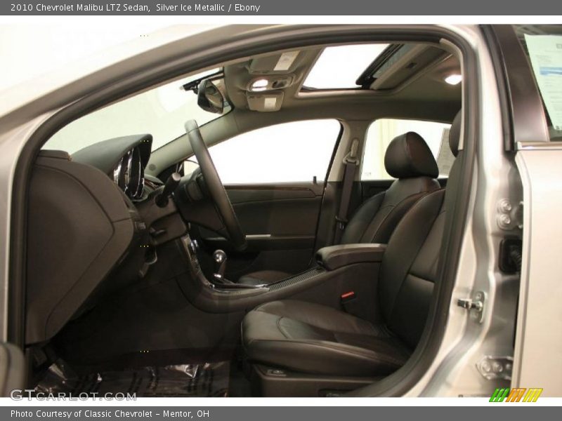 Silver Ice Metallic / Ebony 2010 Chevrolet Malibu LTZ Sedan