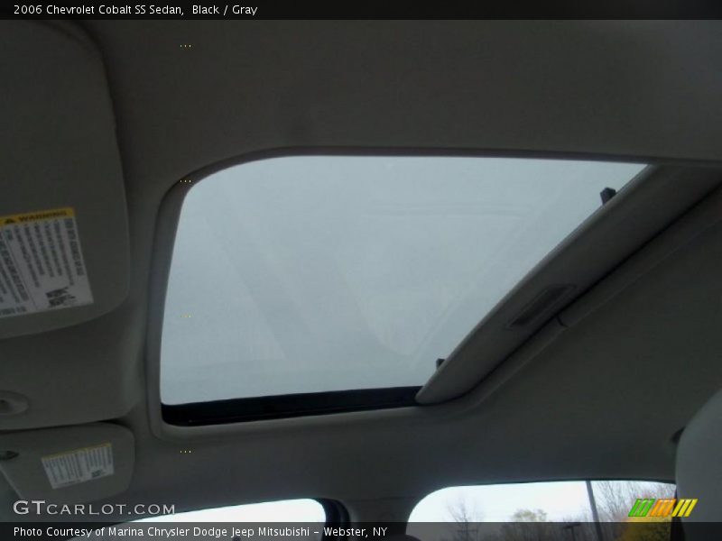 Sunroof of 2006 Cobalt SS Sedan