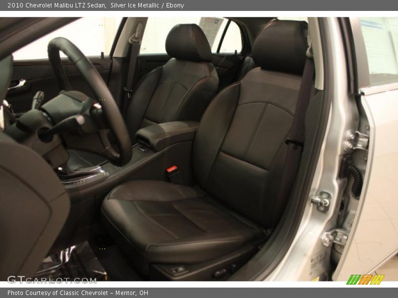 Silver Ice Metallic / Ebony 2010 Chevrolet Malibu LTZ Sedan