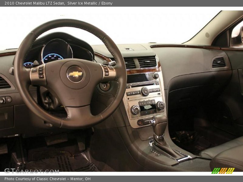 Silver Ice Metallic / Ebony 2010 Chevrolet Malibu LTZ Sedan