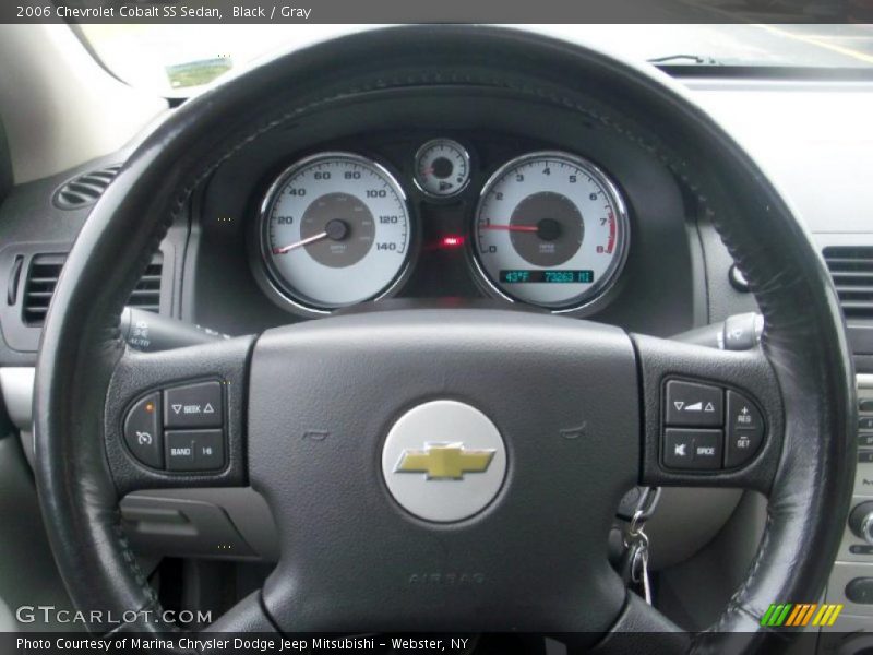 Controls of 2006 Cobalt SS Sedan