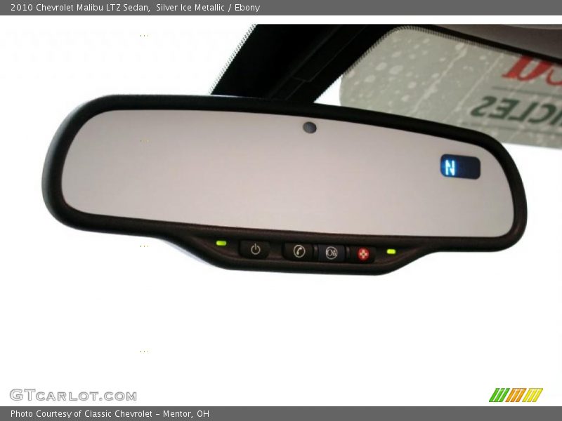 Silver Ice Metallic / Ebony 2010 Chevrolet Malibu LTZ Sedan