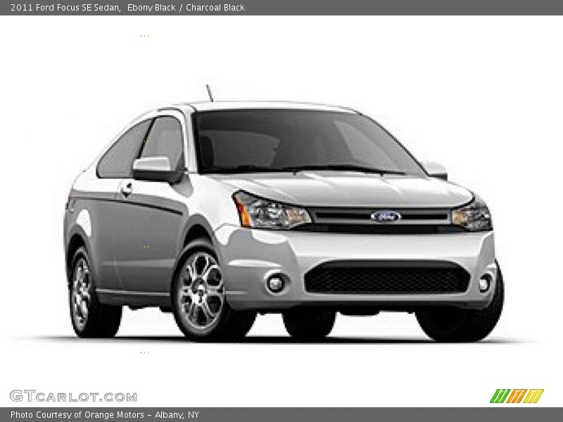 Ebony Black / Charcoal Black 2011 Ford Focus SE Sedan