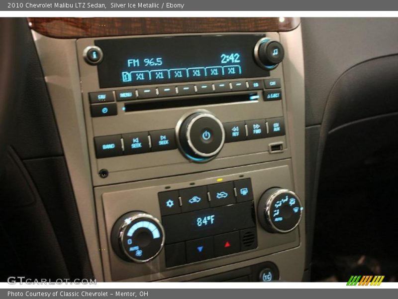 Silver Ice Metallic / Ebony 2010 Chevrolet Malibu LTZ Sedan