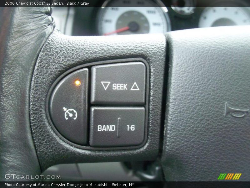 Controls of 2006 Cobalt SS Sedan