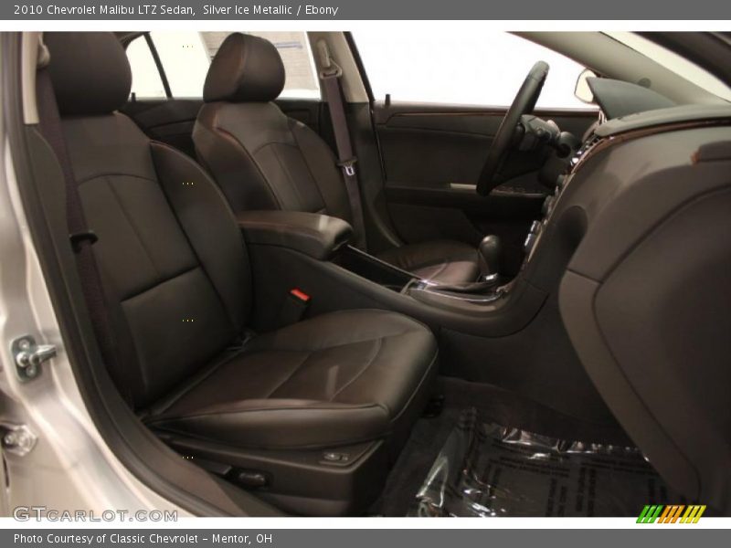 Silver Ice Metallic / Ebony 2010 Chevrolet Malibu LTZ Sedan