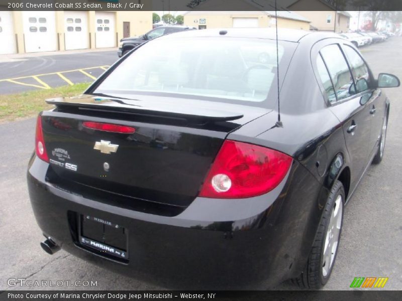Black / Gray 2006 Chevrolet Cobalt SS Sedan