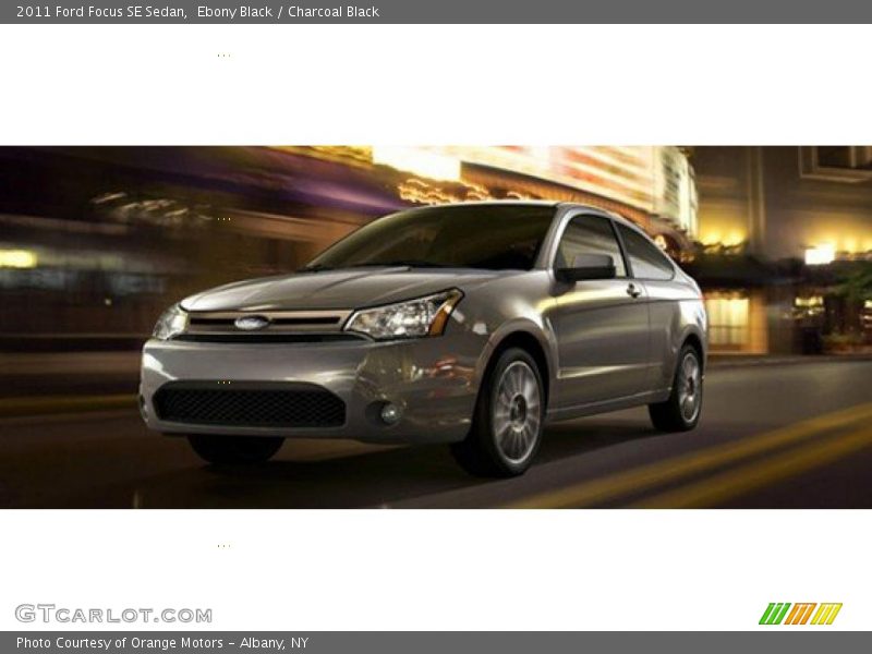 Ebony Black / Charcoal Black 2011 Ford Focus SE Sedan
