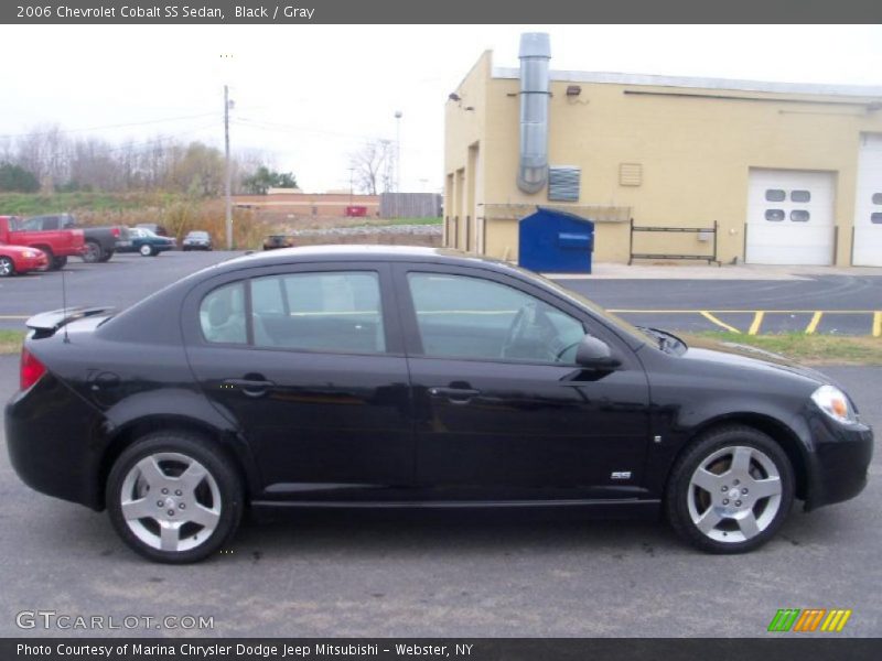Black / Gray 2006 Chevrolet Cobalt SS Sedan