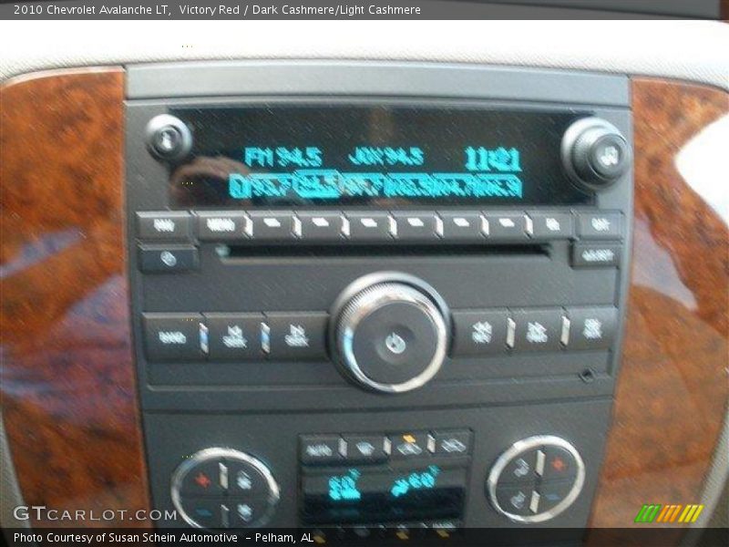 Victory Red / Dark Cashmere/Light Cashmere 2010 Chevrolet Avalanche LT