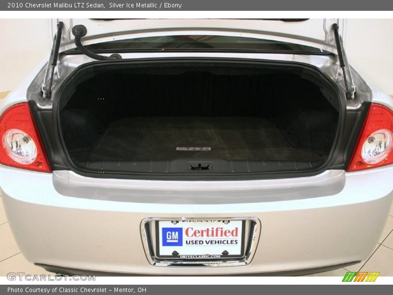 Silver Ice Metallic / Ebony 2010 Chevrolet Malibu LTZ Sedan