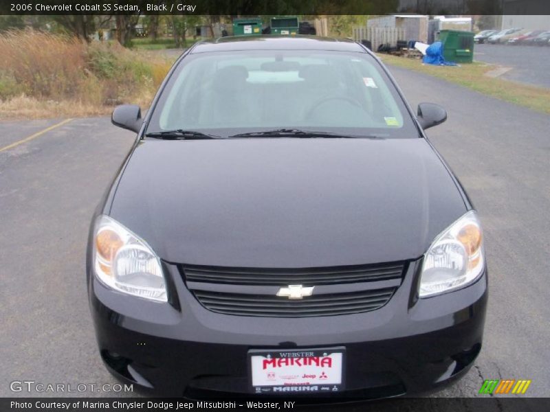 Black / Gray 2006 Chevrolet Cobalt SS Sedan
