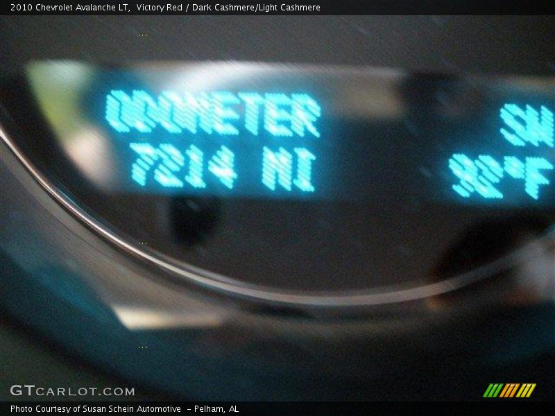 Victory Red / Dark Cashmere/Light Cashmere 2010 Chevrolet Avalanche LT
