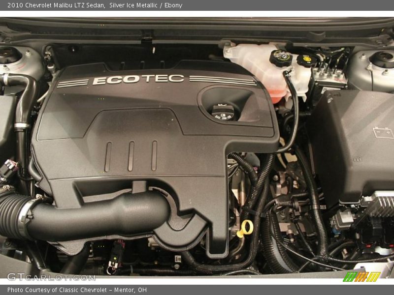 Silver Ice Metallic / Ebony 2010 Chevrolet Malibu LTZ Sedan
