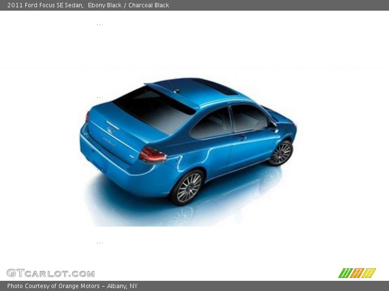 Ebony Black / Charcoal Black 2011 Ford Focus SE Sedan