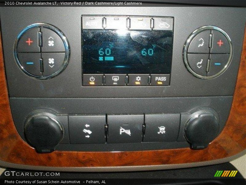Controls of 2010 Avalanche LT