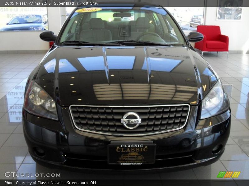 Super Black / Frost Gray 2005 Nissan Altima 2.5 S