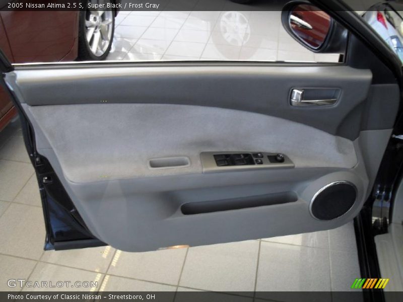 Super Black / Frost Gray 2005 Nissan Altima 2.5 S