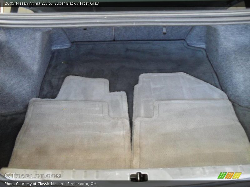 Super Black / Frost Gray 2005 Nissan Altima 2.5 S
