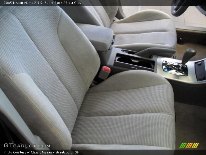 Super Black / Frost Gray 2005 Nissan Altima 2.5 S