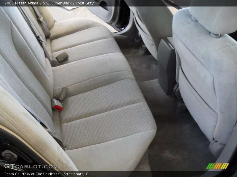 Super Black / Frost Gray 2005 Nissan Altima 2.5 S