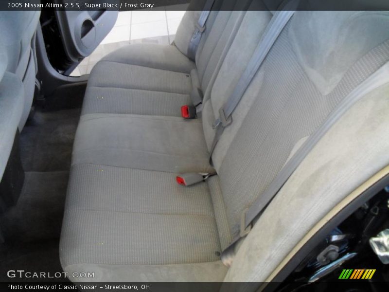 Super Black / Frost Gray 2005 Nissan Altima 2.5 S