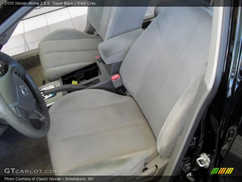 Super Black / Frost Gray 2005 Nissan Altima 2.5 S
