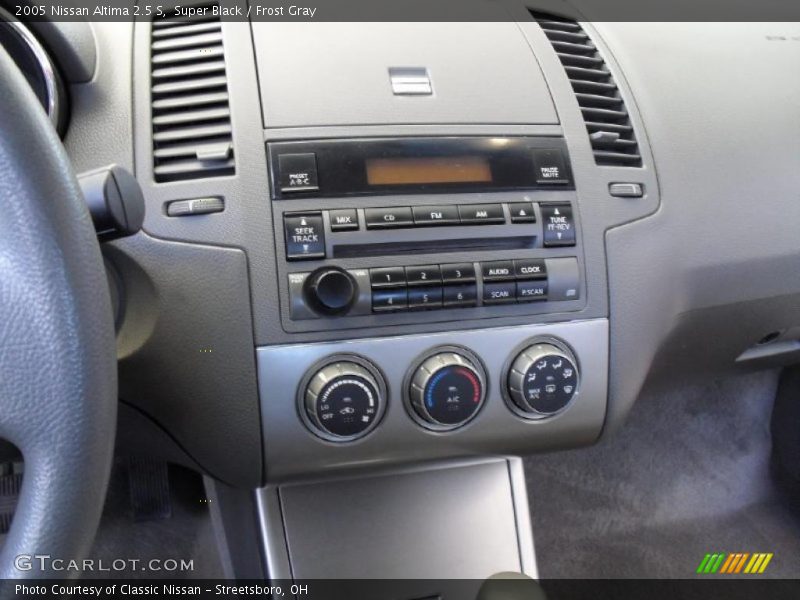 Super Black / Frost Gray 2005 Nissan Altima 2.5 S