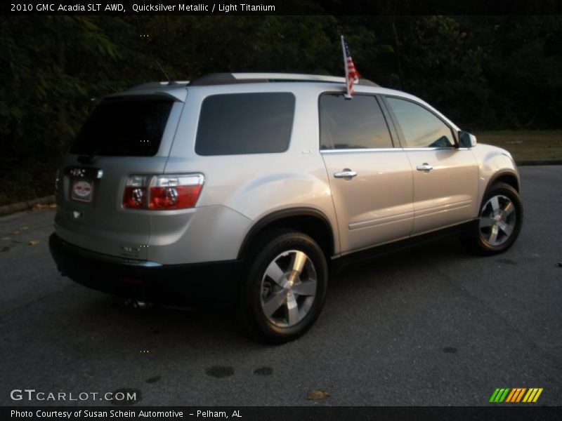 Quicksilver Metallic / Light Titanium 2010 GMC Acadia SLT AWD