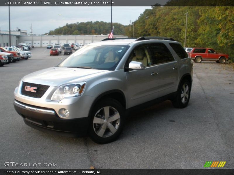 Quicksilver Metallic / Light Titanium 2010 GMC Acadia SLT AWD