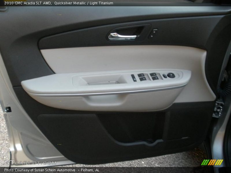 Quicksilver Metallic / Light Titanium 2010 GMC Acadia SLT AWD