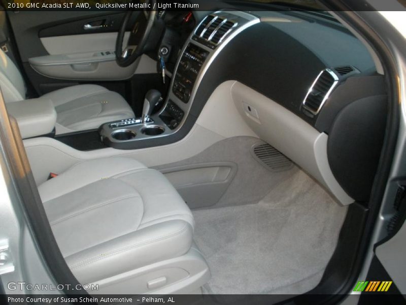 Quicksilver Metallic / Light Titanium 2010 GMC Acadia SLT AWD