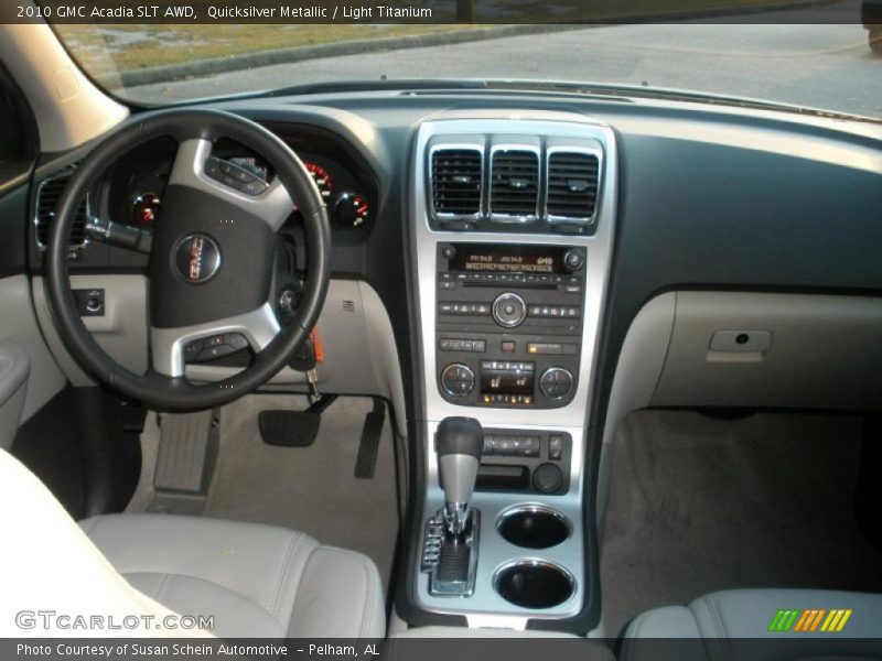 Quicksilver Metallic / Light Titanium 2010 GMC Acadia SLT AWD