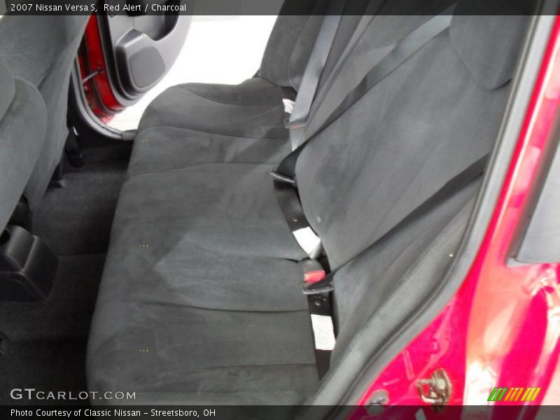 Red Alert / Charcoal 2007 Nissan Versa S