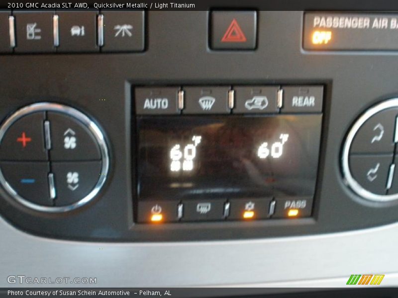 Quicksilver Metallic / Light Titanium 2010 GMC Acadia SLT AWD