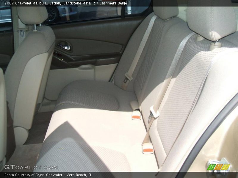  2007 Malibu LS Sedan Cashmere Beige Interior