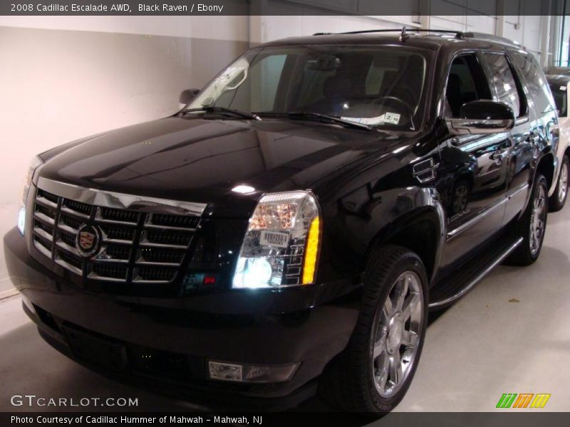 Black Raven / Ebony 2008 Cadillac Escalade AWD