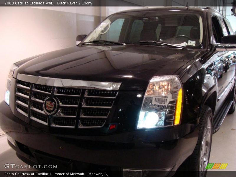 Black Raven / Ebony 2008 Cadillac Escalade AWD