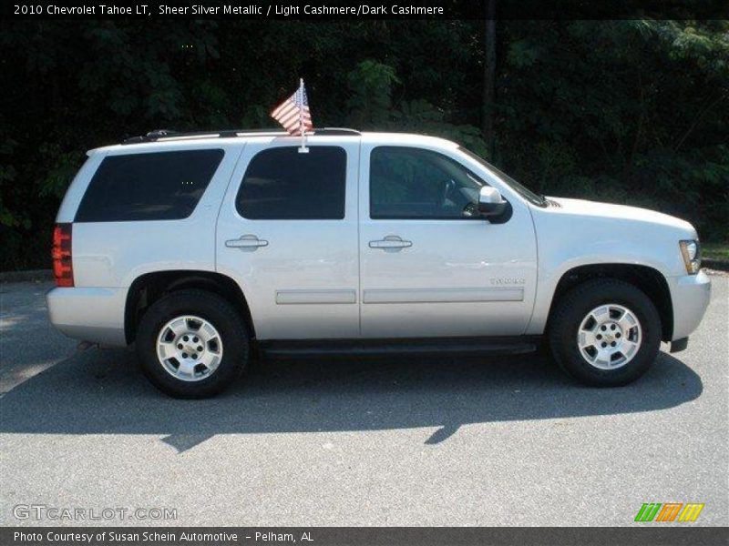 Sheer Silver Metallic / Light Cashmere/Dark Cashmere 2010 Chevrolet Tahoe LT