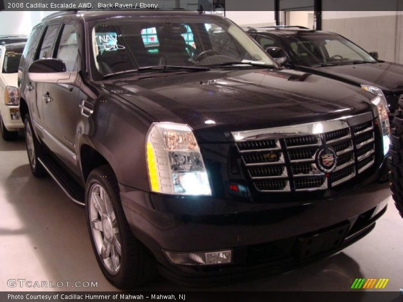 Black Raven / Ebony 2008 Cadillac Escalade AWD