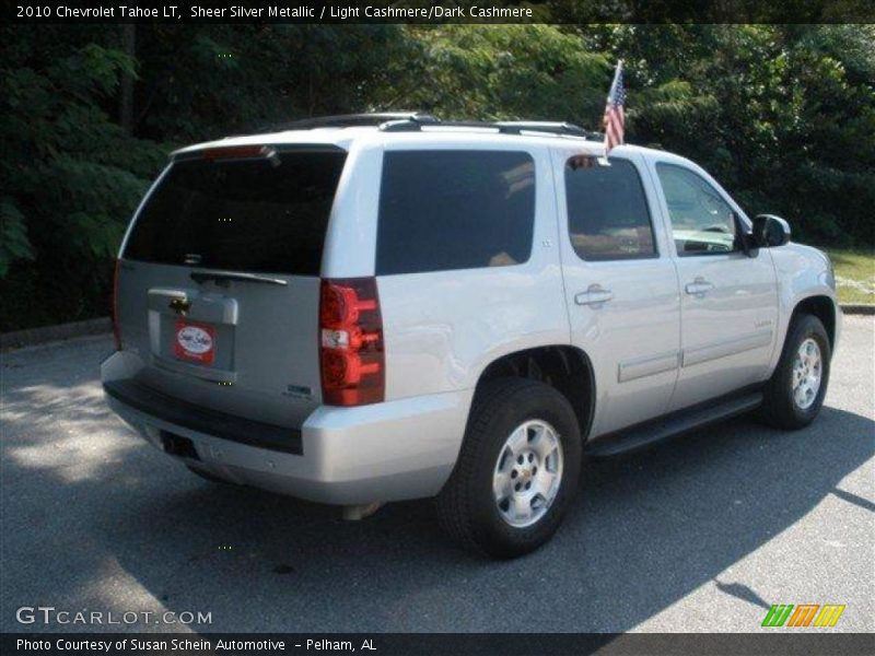 Sheer Silver Metallic / Light Cashmere/Dark Cashmere 2010 Chevrolet Tahoe LT