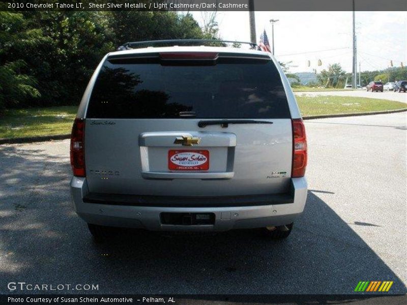 Sheer Silver Metallic / Light Cashmere/Dark Cashmere 2010 Chevrolet Tahoe LT