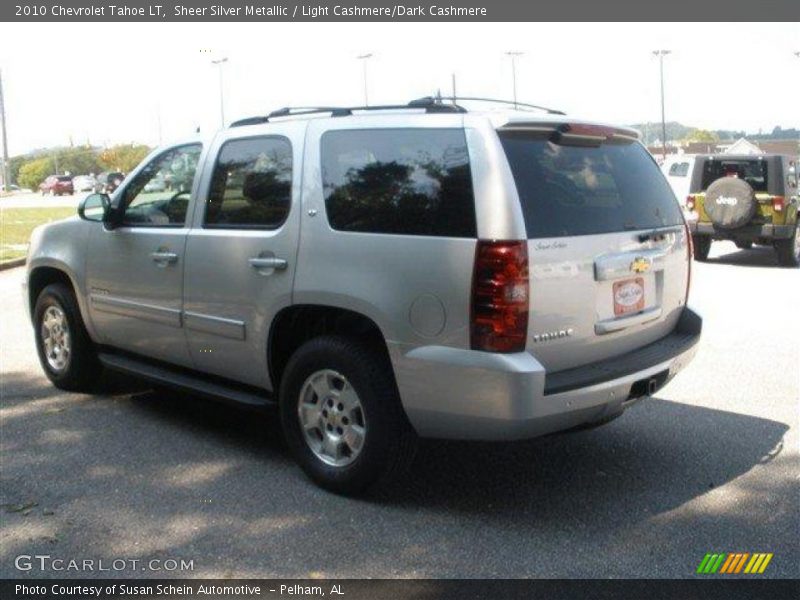 Sheer Silver Metallic / Light Cashmere/Dark Cashmere 2010 Chevrolet Tahoe LT