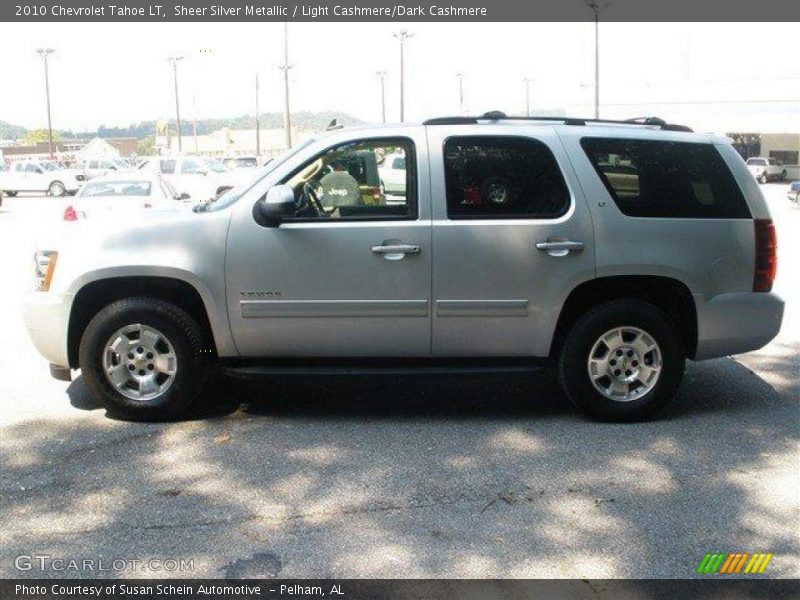 Sheer Silver Metallic / Light Cashmere/Dark Cashmere 2010 Chevrolet Tahoe LT