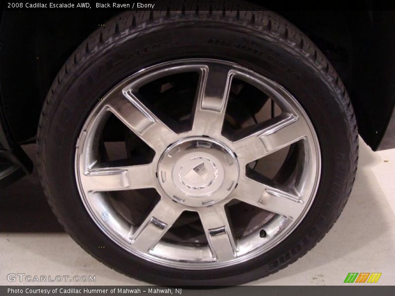 Black Raven / Ebony 2008 Cadillac Escalade AWD