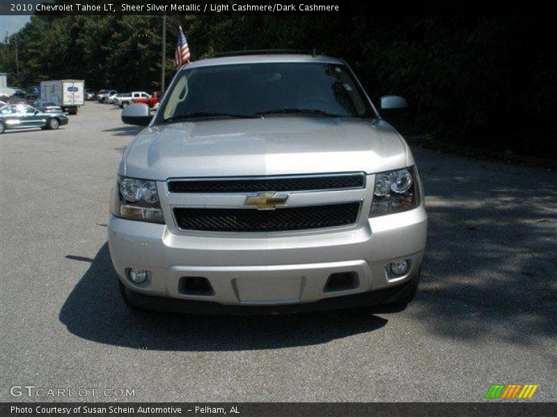Sheer Silver Metallic / Light Cashmere/Dark Cashmere 2010 Chevrolet Tahoe LT