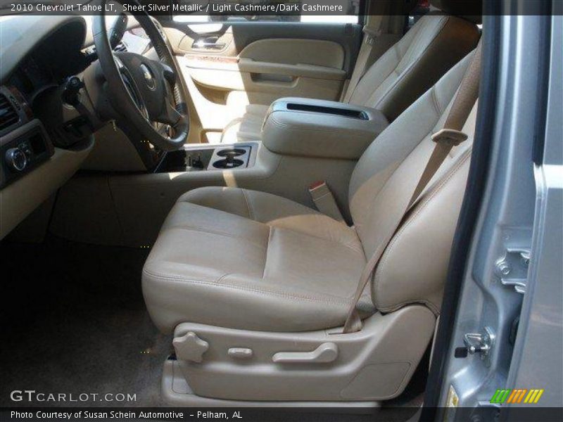 Sheer Silver Metallic / Light Cashmere/Dark Cashmere 2010 Chevrolet Tahoe LT